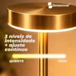 Luminária Mesa Abajur Led Sem Fio
