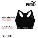 Top Puma Original Feminino Alta Sustentação