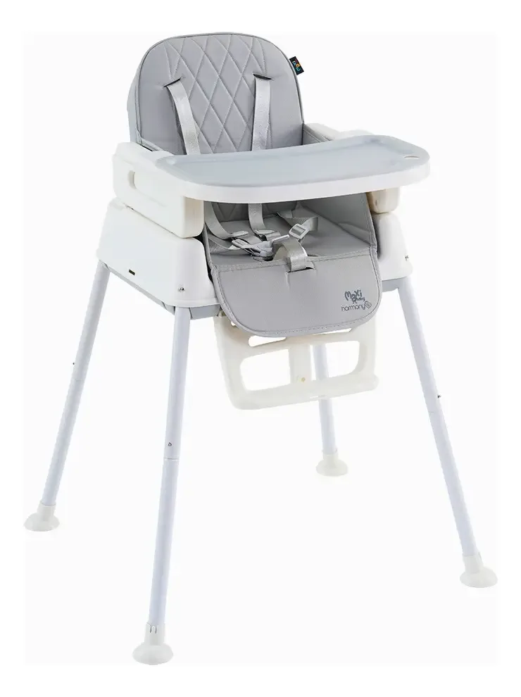 Cadeira De Alimentação Infantil 3 Em 1 Harmony Maxi Baby – Cinza
