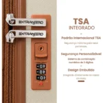 Mala Viagem Bordo 8kg Frasqueira Tsa Abs Anac Rígida