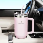 Copo Térmico 1,2l Inox Com Tampa E Canudo