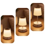 Abajur De Mesa Touch Luminária Led Recarregável