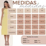 Vestido Midi Modelador Elegante Vazado Moderno Festa