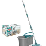 Mop Giratório Fit Balde Limpeza Geral 8l Multiuso Flash Limp Cor Cinza