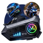 Fone De Ouvido Para Capacete Intercomunicador Bluetooth