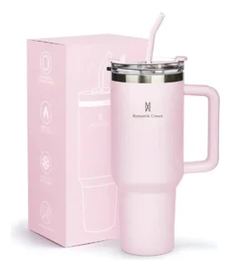 Copo Térmico 1,2l Inox Com Tampa E Canudo