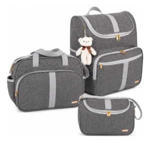 Kit Bolsa Maternidade 3 Peças