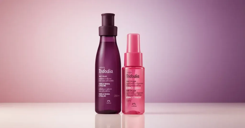 Kit Tododia: Body Splash Cereja Negra + Mini Body Splash Acerola
