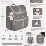 Kit Bolsa Maternidade 3 Peças