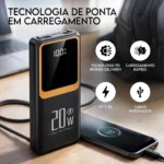 Carregador Portátil Power Bank Turbo 20000mah
