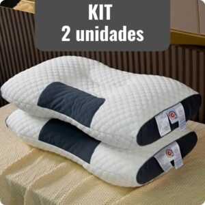 Kit 2 Travesseiro Cervical Ortopédico