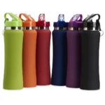 Garrafa Térmica 500/600ml com chaveiro quente e fria